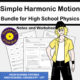 Simple Harmonic Motion Bundle for High School Physics: Not