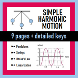 AP Physics 1 - Simple Harmonic Motion (w/ Keys)