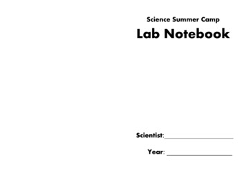 Preview of Simple Lab Notebook Cover