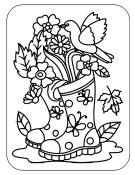 Simple Large Print Coloring pages: Easy Designs for kids and Seniors