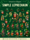 Simple Leprechaun Clipart | St. Patrick's Day Clipart