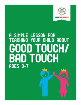 good touch worksheets teaching resources teachers pay teachers