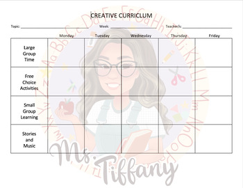 Preview of Simple Lesson Plan