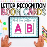 Simple Letter Recognition BOOM Cards | Digital Task Cards 