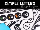 Simple Letters Flip books for Special Education