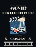 Simple Library or Classroom Display: Movie vs Book