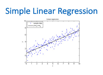 Preview of Simple Linear Regression (Statistics)