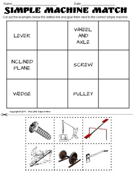 Simple Machine Bundle by This Little Class of Mine | TpT