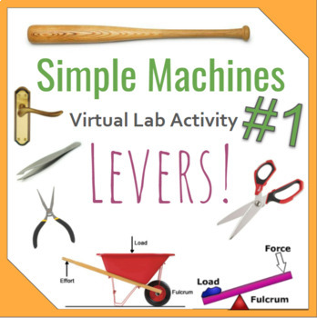 Preview of Simple Machine Virtual Lab #1- Levers