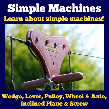 Preview of Simple Machines | PowerPoint Activity Kindergarten 1st 2nd 3rd 4th 5th Grade PPT