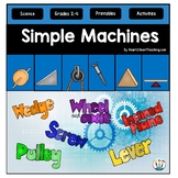 Simple Machines Activities Reading Passages Worksheets & F