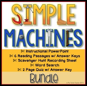 Preview of Simple Machines Bundle