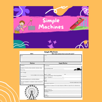 Preview of Simple Machines Bundle