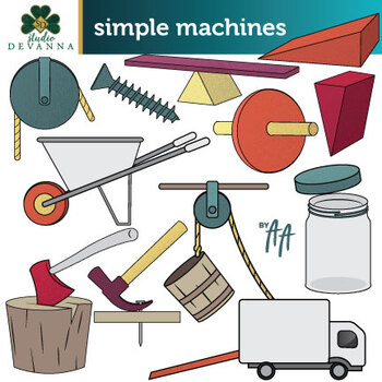 Preview of Simple Machines Clip Art