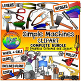 Simple Machines Clipart- Levers, Wedges, Wheel & Axle, Inc