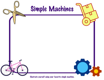 Preview of Simple Machines- Create an Illustration