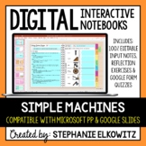 Simple Machines Digital Interactive Notebook | Google Slid