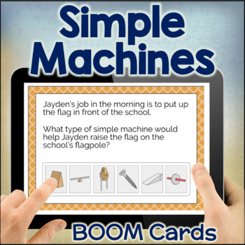 Preview of Simple Machines Science BOOM CARDS