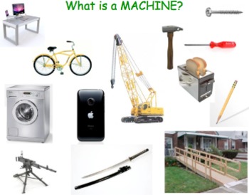 Preview of Simple Machines & Energy FULL UNIT: 73 Files = 16+Lessons Lab Experiments Videos