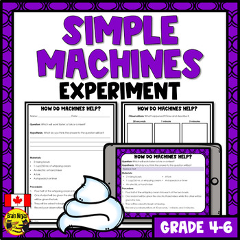 Preview of Simple Machines | Experiment | Wheels and Levers