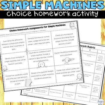 Preview of Simple Machines FREE Activity