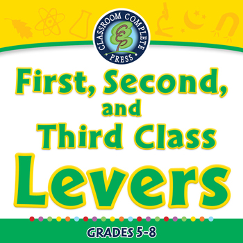 Preview of Simple Machines: First, Second, and Third Class Levers - NOTEBOOK Gr. 5-8