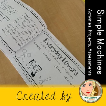 Preview of Simple Machines - Activities, Projects, and Assessments (Differentiated)