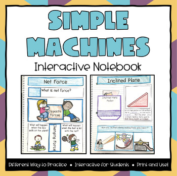 Preview of Simple Machines Interactive Notebook