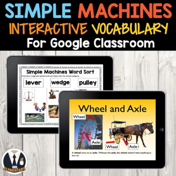 Preview of Simple Machines Interactive Vocabulary