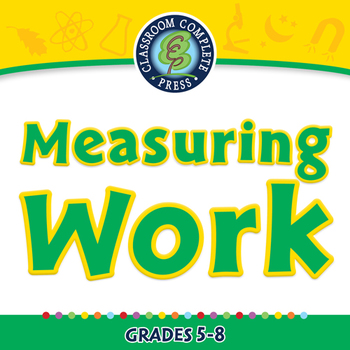 Preview of Simple Machines: Measuring Work - NOTEBOOK Gr. 5-8