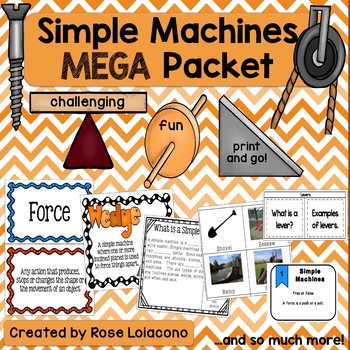 Preview of Simple Machines Mega Packet