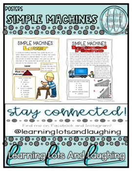 Preview of Simple Machines Posters