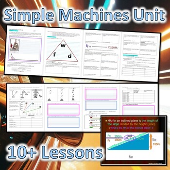 Simple Machines Lesson by Science from Murf LLC | TpT