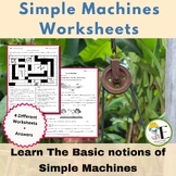 Simple Machines Printable Worksheets | Learn Basic Notions