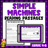 Simple Machines | Science Reading Passages | Wheels and Levers