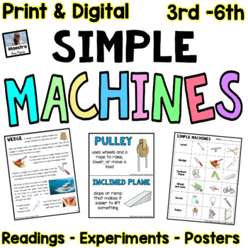 Preview of Simple Machines Readings, Hands on Acitivities, and Posters