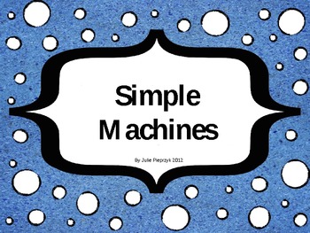 Preview of Simple Machines Review Powerpoint