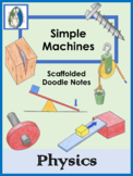 Simple Machines Scaffolded Doodle Notes
