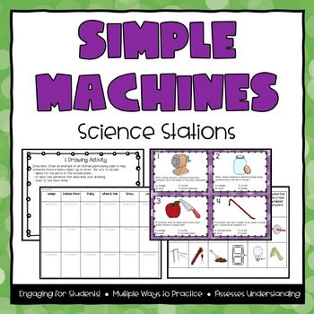 Preview of Simple Machines Science Stations