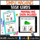 Simple Machines | Science Task Cards | Boom Cards