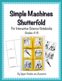 Simple Machines Shutterfold for Interactive Science Notebooks