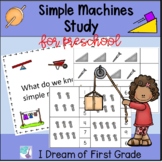 Simple Machines Study for Preschool Activities