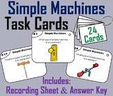 Simple Machines Task Cards Activity