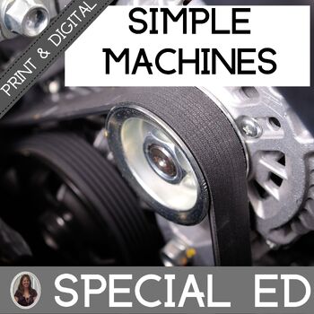 Preview of Simple Machines Worksheets, Experiments and more Physics for Special Education