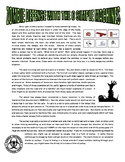 Simple Machines & Zombies (article / question sheet / Halloween)
