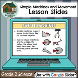 Simple Machines and Movement Slides for Google Slides™ (Gr