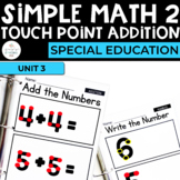 Addition Math Workbook for Special Ed (Simple Math Special