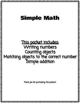 Preview of Simple Math