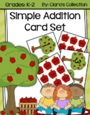 Simple Addition Card Set (Apple Themed)