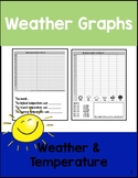 Simple Monthly Weather Graphs for Elementary